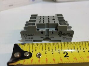 LOT OF 10 IDEC socket SY4S-05 10A 300V relay base LOT OF 10 IDEC socket SY4S-05 10A 300V relay base