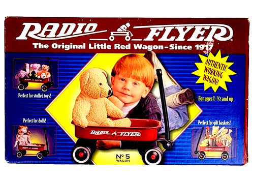 RADIO FLYER WAGON  Model #5 Little Red Steel 12"  - New in box - Picture 1 of 11
