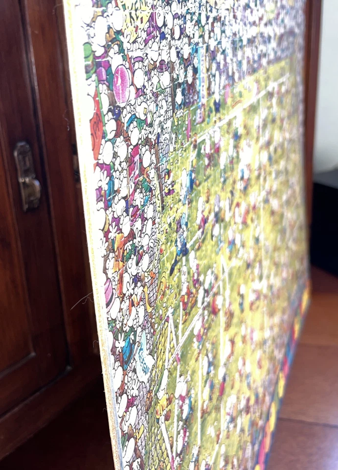 HEYE MORDILLO 1981 MORDILLOFOOTBALLISSIMO Puzzle 1500 pezzi Vintage - Immagine 4 di 4