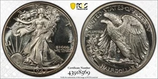 1942 50C PCGS PR66 CAC Walking Liberty Half Dollar 43918569
