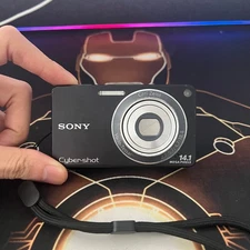 Sony CyberShot DSC-W350 14.1MP Digital Camera 4x Optical Zoom w/ Charger Battery