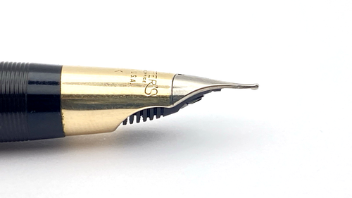 VINTAGE SHEAFFER SENTINEL SCHNORCHEL FÜLLFEDERHALTER BURUGNDY 14K GOLD MEDIUM FEDER USA - Bild 13 von 17