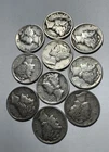 Mercury Dimes 90% Silver - LOT OF 10 - Circulated Random Years -0996