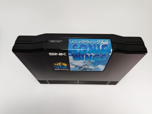 Sonic Wings 2 Aero Fighters 2 Neo Geo AES ROM JAPÓN CIB Auténtico SNK Probado - Imagen 6 de 23
