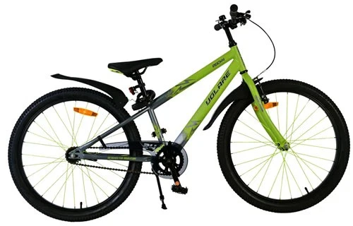 Volare Rocky Children's Bicycle - Jungen - 24 Zoll - Grün