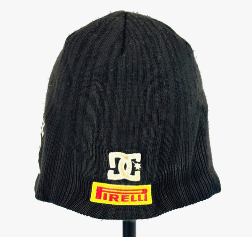 2000s Ken Block 43 Vtg Monster DC Ford Firelli Racing Winter Beanie Hat - Picture 4 of 7