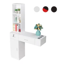 Hair Styling Barber Stylist Station Beauty Salon Spa Storage Furniture Equipment