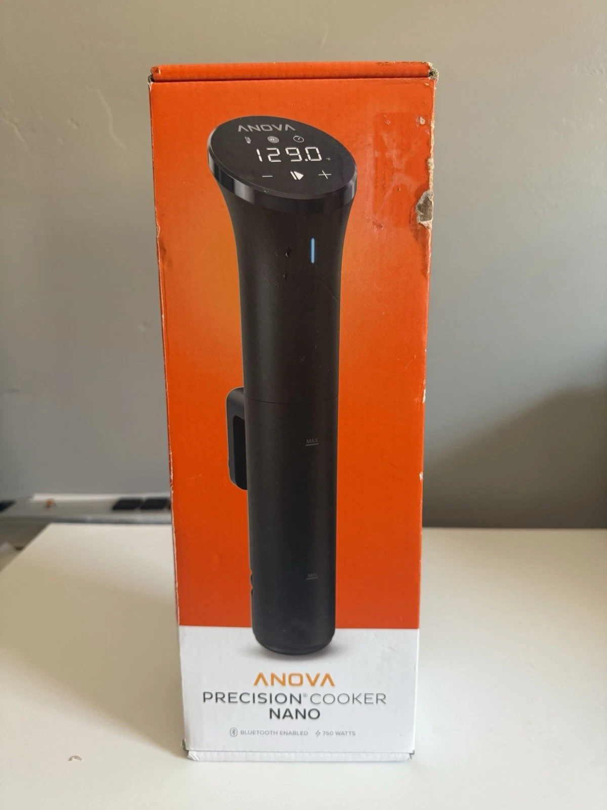 Anova Culinary Sous Vide Precision Cooker Nano Bluetooth Enabled 750 Watts