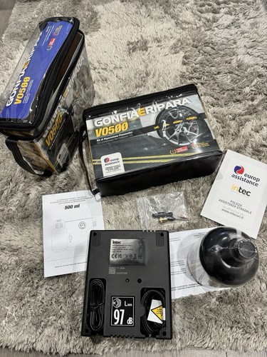 Kit di riparazione GONFIA E RIPARA VO500 INTEC Nuovo Potente Top - Foto 8 di 11