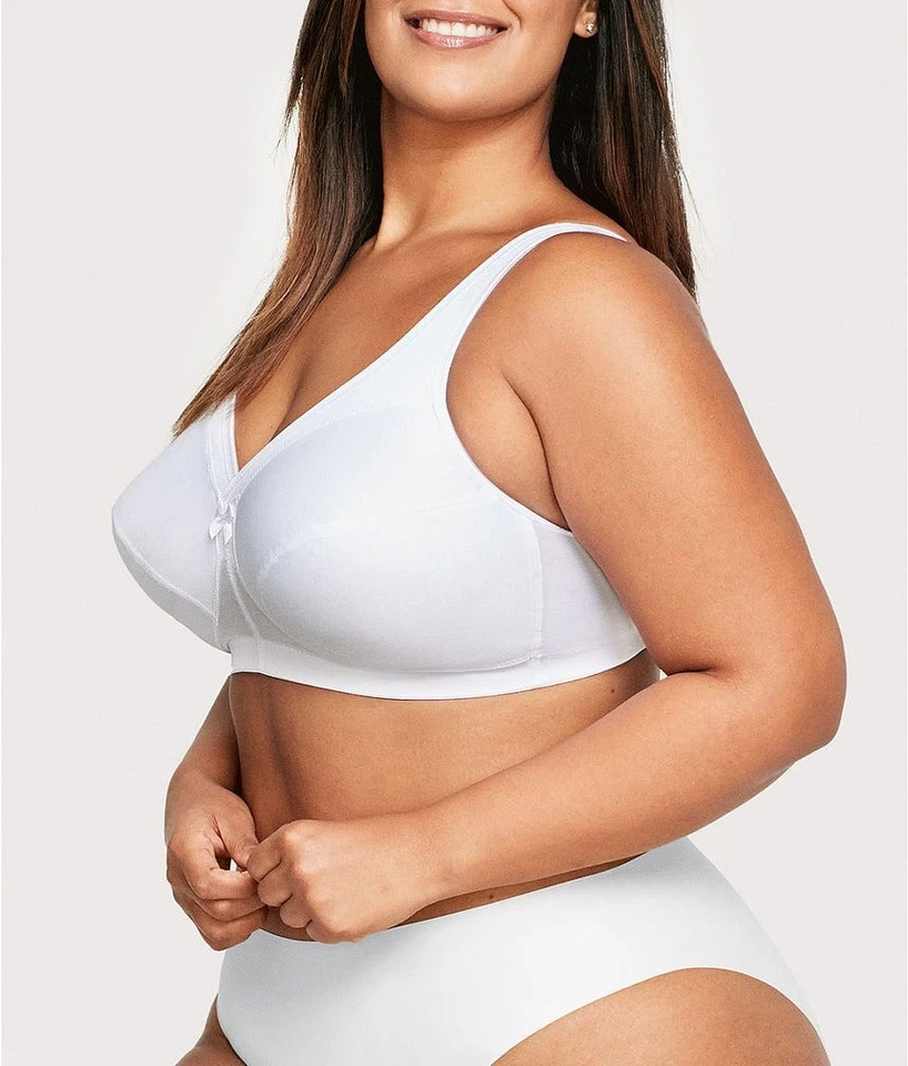 GLAMORISE White MagicLift Active Support Bra, US 38J, UK 38GG, NWOT - Image 2 of 4