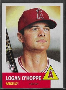 2023 Topps MLB® Living Set® # 668 LOGAN O'HOPPE Rookie RC Angels 1,650 Printed b