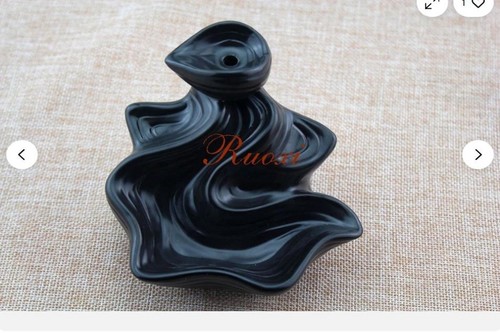 1pc Chinese Ceramic Back flow Incense Burner Holder Buddhist Supplies Promotions - Picture 2 of 3