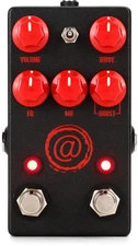 JHS AT (Andy Timmons) Drive V2 Pedal - Black with Red Logo - Sweetwater
