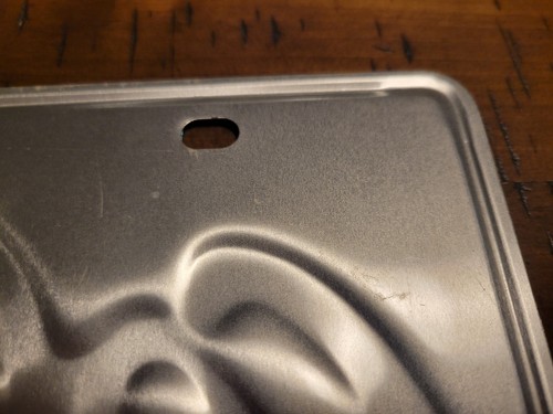 Proudly Serving Colectivo Coffee Hand Made Since 1993 Used Blue/Red Steel Plate - Picture 11 of 14