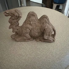 Vintage Nativity Animal Camel Laying Italy Plastic Christmas Manger