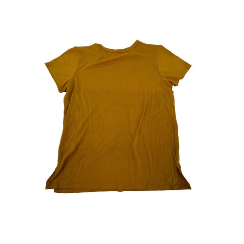 Mudd Girls Yellow Elephants Graphic Short Sleeve T-Shirt Youth Size 10 - Picture 3 of 4