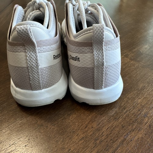 Reebok Crossfit Grace Damen 6,5 Sneaker Schuhe Creme Weiß Cross Turnschuhe - Bild 3 von 8