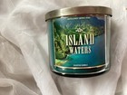 New Bath & Body Works Home ISLAND WATERS 3-Wick 14.5 oz Candle NEW RARE HTF 