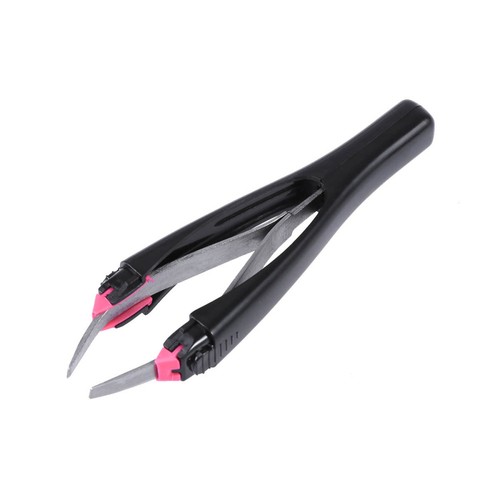 Set of 2 Automatic Eyebrow Clip Bridegroom Retractable Tweezers Pluck for Women - Picture 8 of 12