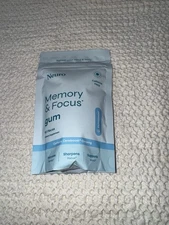 NEW NeuroGum Memory And Focus Decaf Gum Sugar Free 90 Pieces Peppermint
