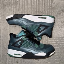 Nike Air Jordan 4 Retro 705331-330 Teal Sneakers Men's Size 10.5