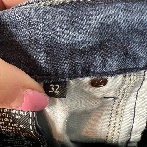 7 for all mankind 7FAM adrien luxe performance jeans blu dritto uomo taglia 32 - Foto 8 di 14