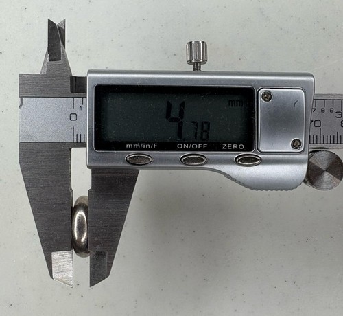 Banda lisa abierta de plata de ley 925 usada, tamaño de EE. UU. 3,75 - 2,1 g - Imagen 13 de 14