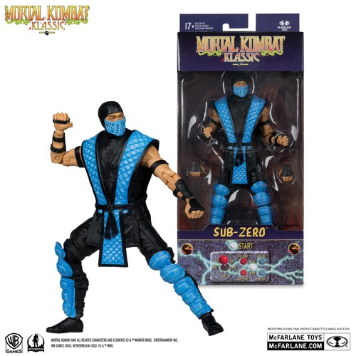 Figurines Mortal Kombat Klassic Kitana Liu-Kang Scorpion Sub-Zero McFarlane - Picture 11 of 47