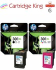 HP 301XL High Yield 2er-Pack schwarz/dreifarbig Original Tintenpatronen Combo Pack P