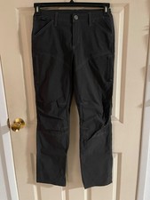 Kuhl Renegade Pants Boys L 14-16 Gray  Hiking Outdoor Stretch Cargo Utility