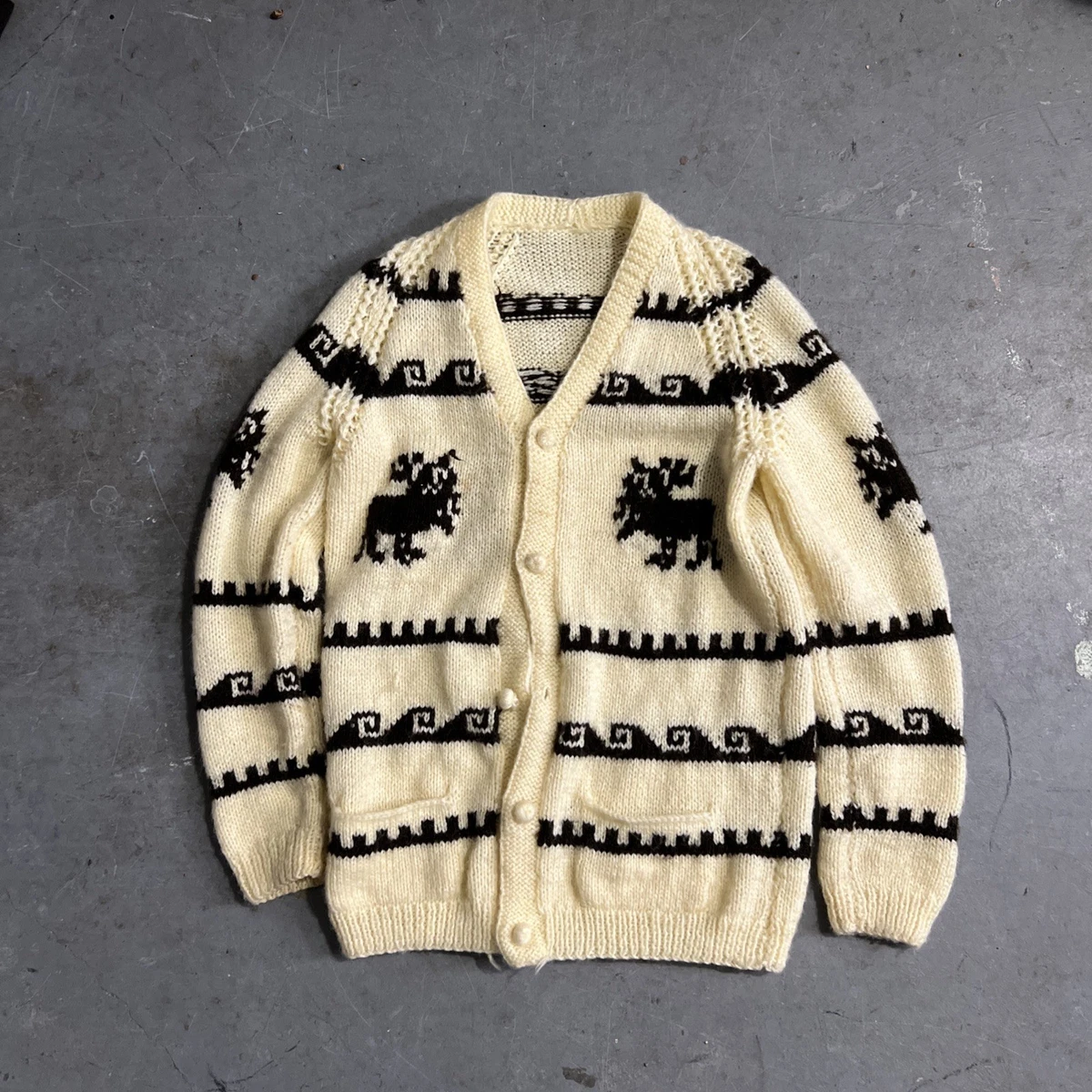 Cowichan Sweater In Women's Vintage Sweaters for sale | eBay