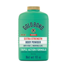 GOLD BOND Medicated Extra Strength Body Powder - 10oz (Green)