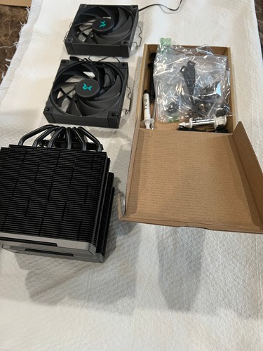 DeepCool AK620 Zero Dark High-Performance CPU Cooler Dual-Tower Air Cooled QUIET - Picture 11 of 13
