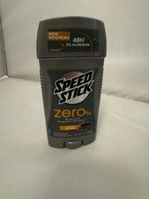 Speed Stick Fresh Woods Zero Deodorant for Men 2.7 oz