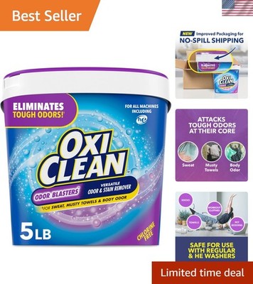 Odor Blasters 5 lb Oxygen-Based Laundry Stain Remover & Odor Eliminator Powder