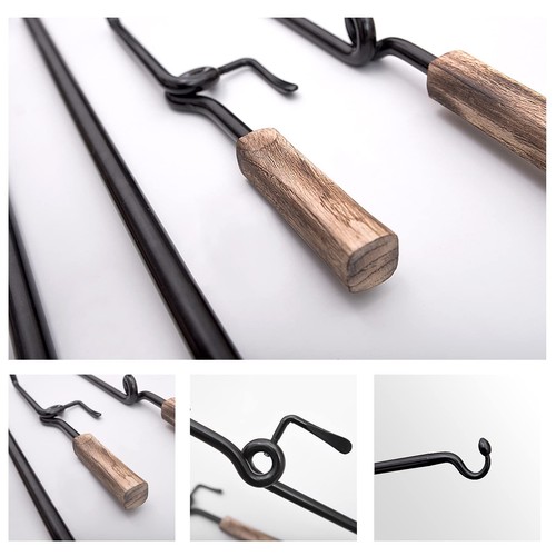 Adjustable Swivel Campfire Grill Heavy Duty BBQ Steel Grate, Over Fire Pit Ca... - Picture 5 of 6