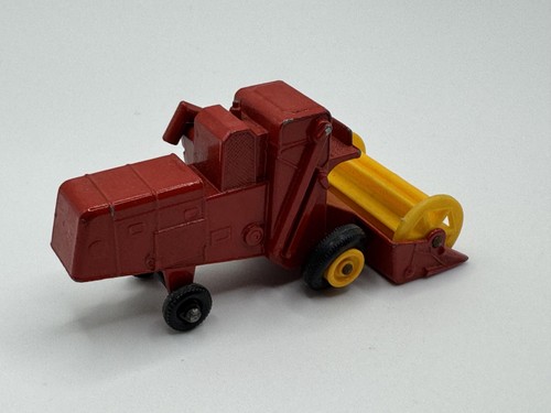 VINTAGE MATCHBOX LESNEY NO.65 CLAAS COMBINE HARVESTER DIECAST MADE IN ENGLAND - Picture 4 of 5