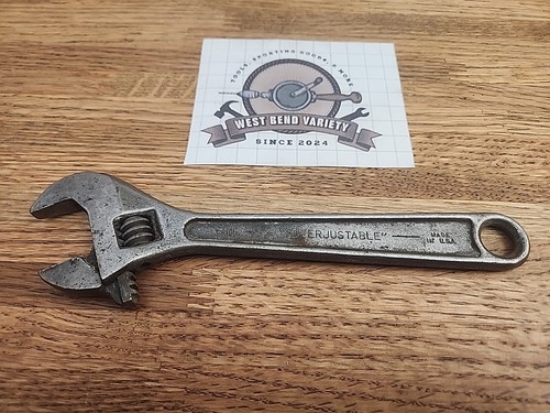 JH Williams Superjustable Adjustable Wrench Set, 6", 8", & 10", AB-10, AB-8, USA - Picture 6 of 13