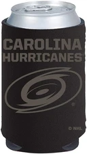 Hurricanes Tonal Black Design 2-Pack 12oz CAN Neoprene Beverage Insulator...