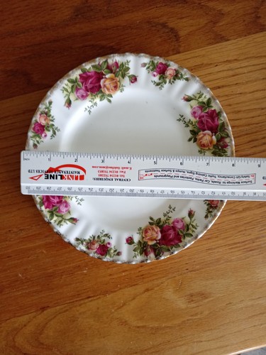 Royal Albert Old country Roses 5 Saucers & 2 Side Plates All 1962 Back Stamps - Bild 9 von 19