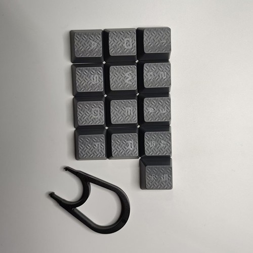 13key Mechanical Keyboard Keycaps Anti-slip For Corsair K70 K68 K66 K55 Keyboard - Picture 11 of 16