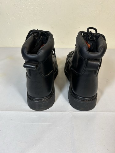 Botas de motociclista Harley Davidson Dipstick punta de acero para mujer talla 8 cuero negro - Imagen 7 de 10