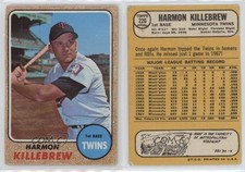 1968 Topps Harmon Killebrew #220 HOF