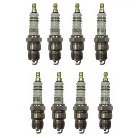 BOSCH Yttrium Spark Plugs 8PCS For Chevrolet Bel Air Mercury Marquis Pontiac GTO