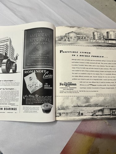 Fortune Magazine December 1947 Madison Ave NYC Silver Cover Ads Christmas Era - Imagen 15 de 15