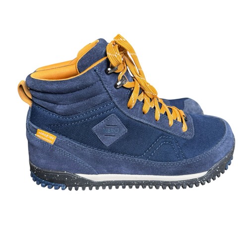 Xero Shoes Women's Ridgeway Retro Inspired Waterproof Hiking Boot Sz 8 Blue S4