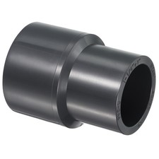 1-1/4"x1" SCH80 UPVC Reducer Pipe Fitting Straight Coupling Connector, Grey