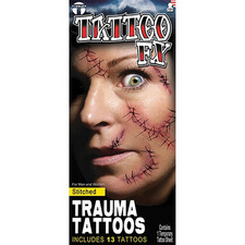 Stitched Trauma Tattoo Fx - Tinsley Tattoos