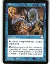 Magic the Gathering - Weatherlight Abjure Common 1997