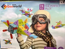 Hurtle Geoworld The Perfect Pilot HURMT74 74 Pieces- The Fourth Generation